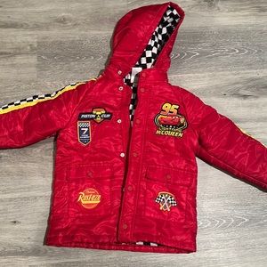 Disney cars lighting McQueen coat size 5/6